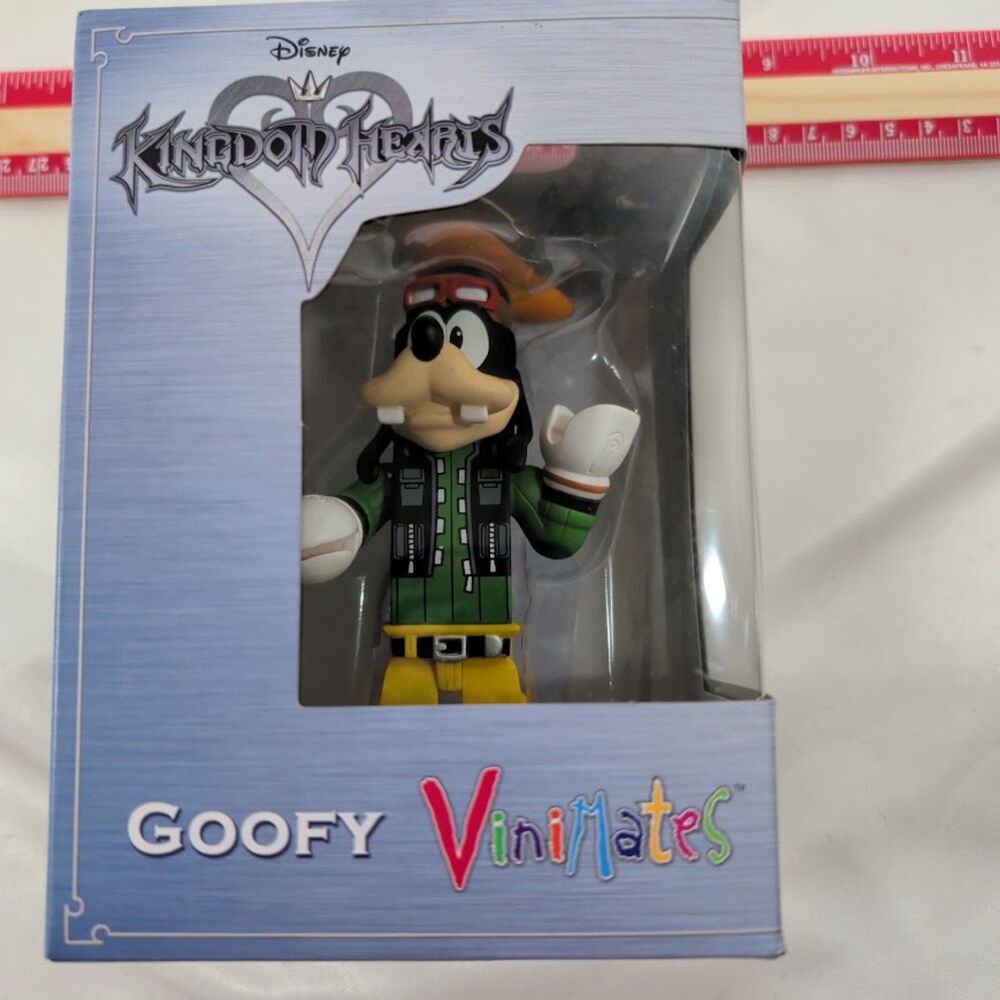 Kingdom Hearts Goofy Vinimates Vinyl Figure Diamond Select Disney Unopened